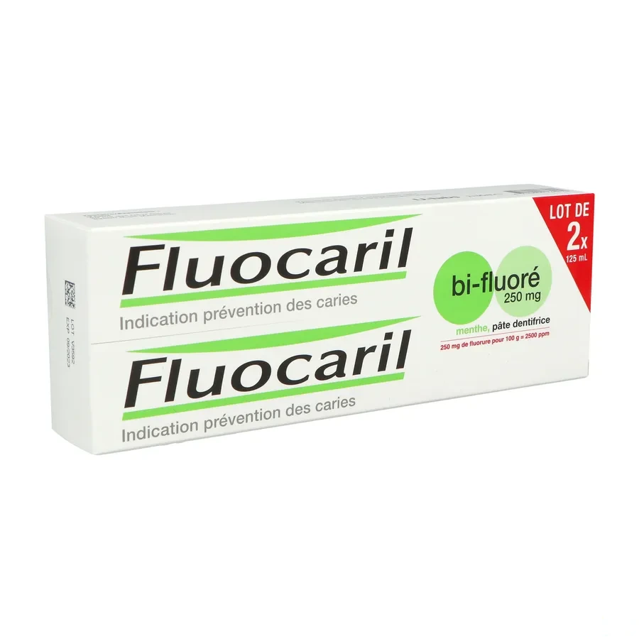 Fluocaril Bi-Fluoré Pâte Dentifrice 250 mg