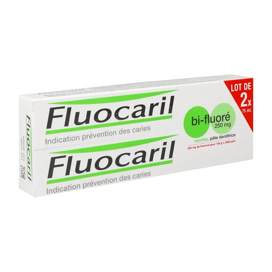 Fluocaril Bi-Fluoré Pâte Dentifrice 250 mg
