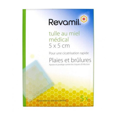 Revamil Tulle au Miel Médical