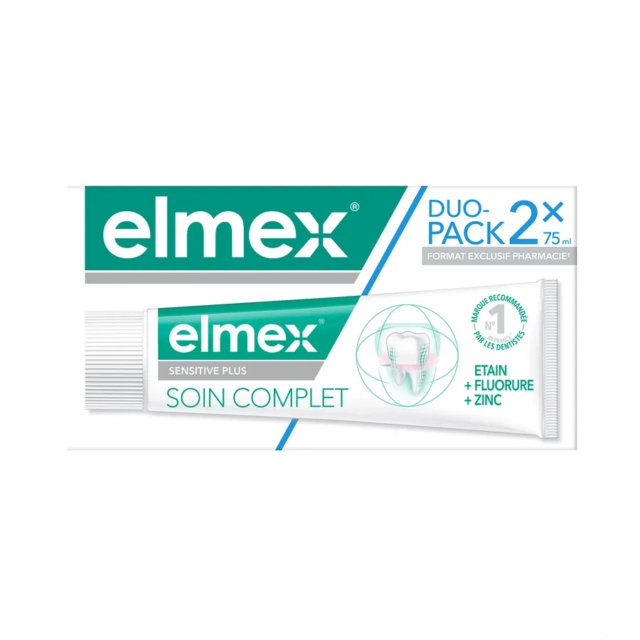 Elmex Sensitive Plus Dentifrice Soin Complet
