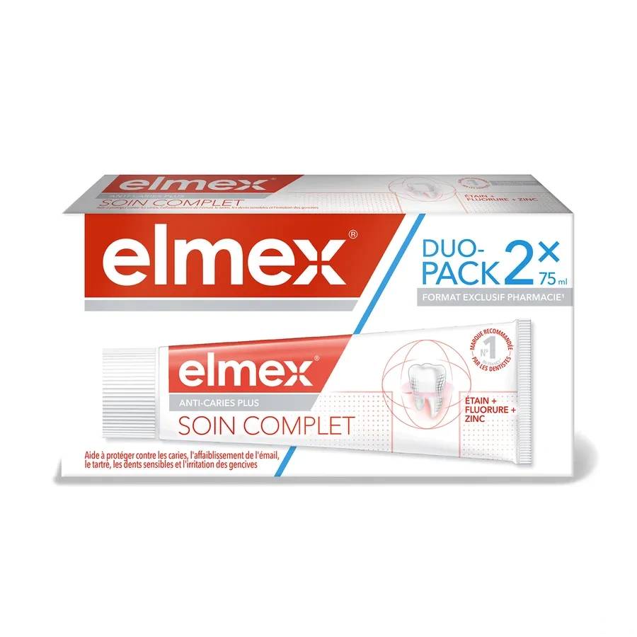Elmex Anti-Caries Plus Dentifrice Soin Complet