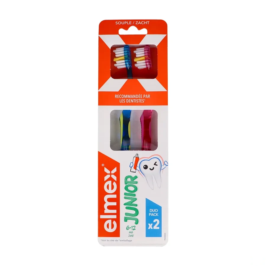 Elmex Brosse à dents souple Junior 6-12 ans