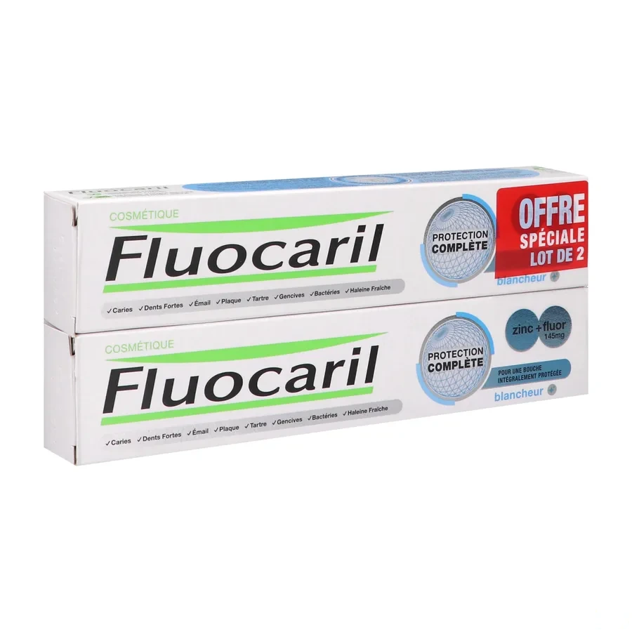 Fluocaril Protection Complète Dentifrice Zinc + Fluor