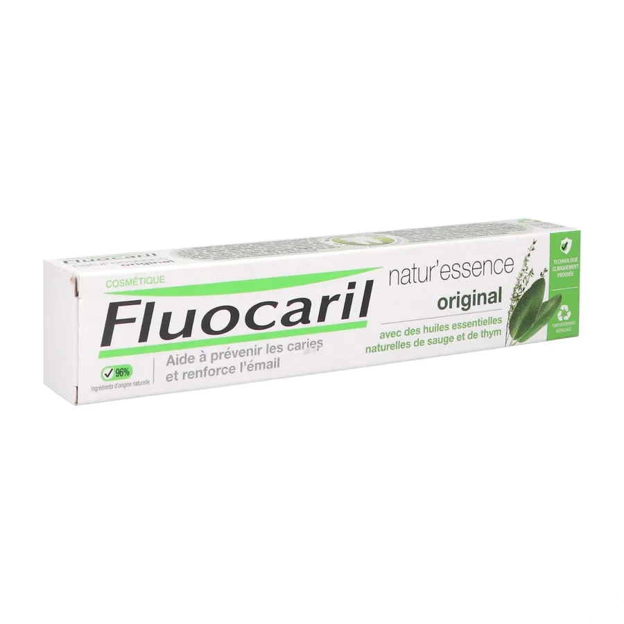 Fluocaril Natur'essence Dentifrice Protection complète