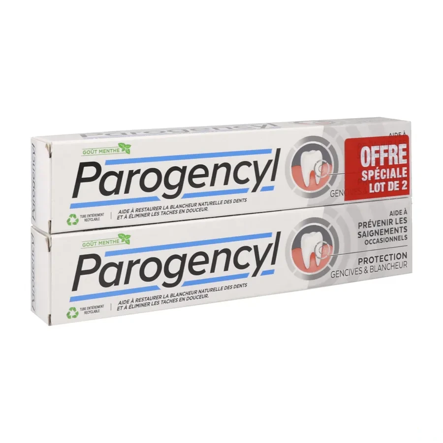 Parogencyl Dentifrice Prévention Gencives Blancheur