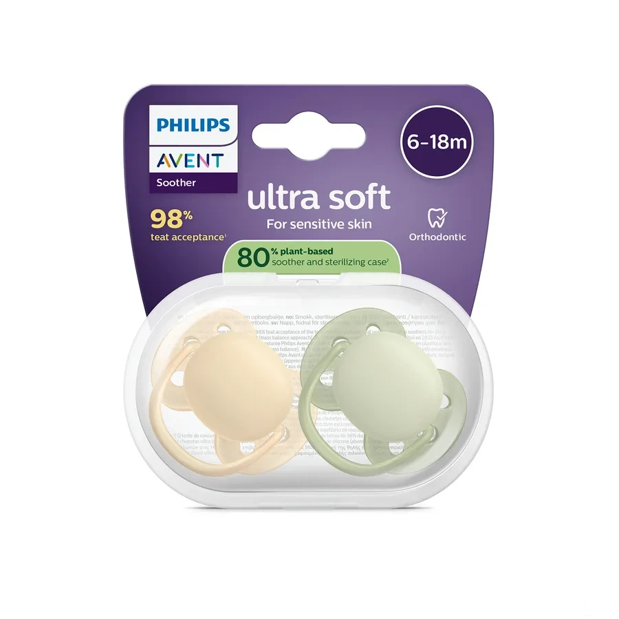 Avent Sucettes Ultra Soft