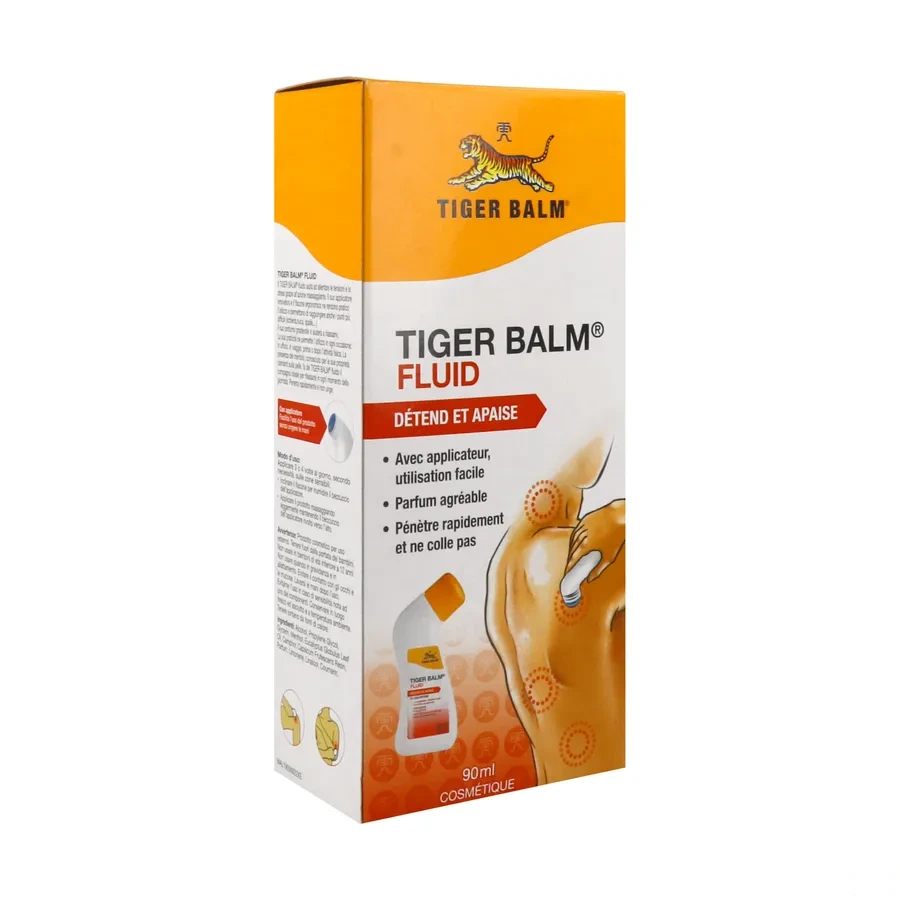 Tiger Balm Fluide Baume du Tigre Détend et Apaise