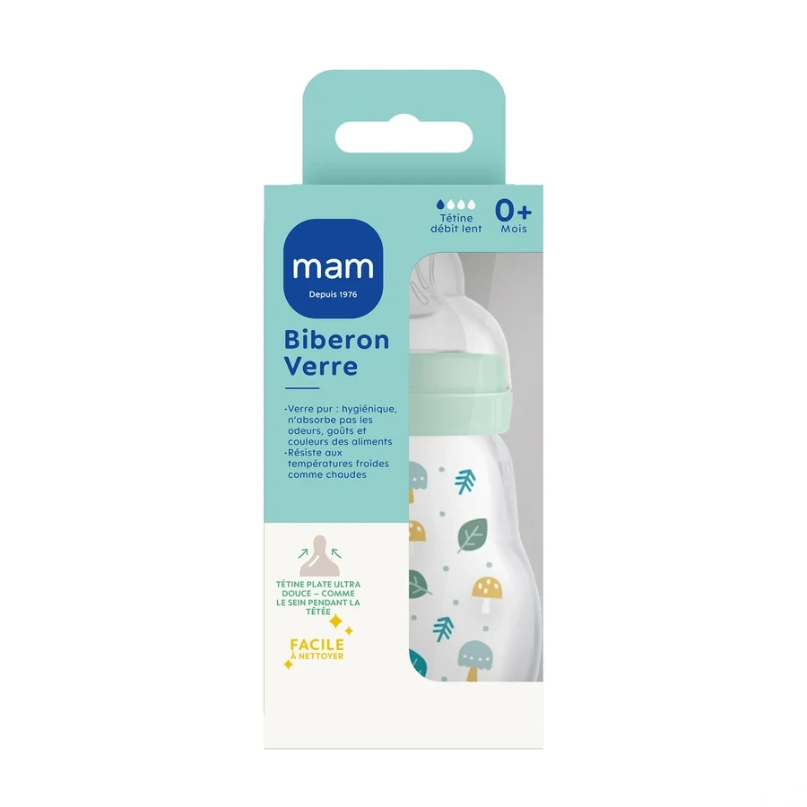 MAM Biberon Verre 1er age