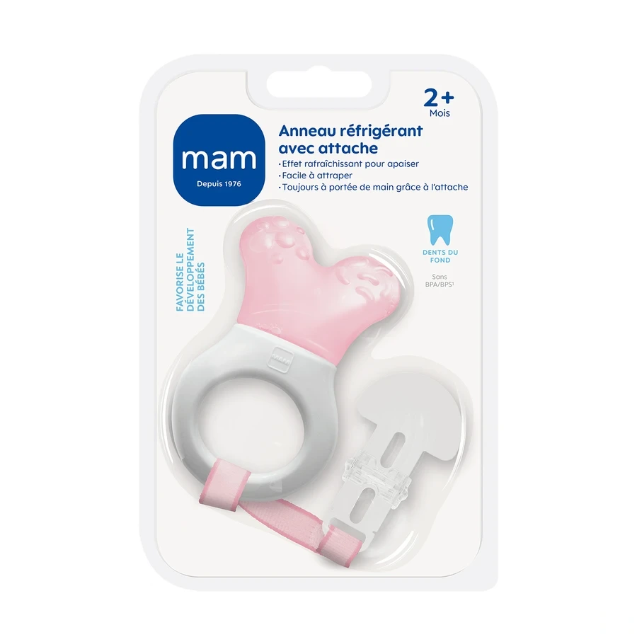 MAM Anneau de Dentition Réfrigérant avec Attache