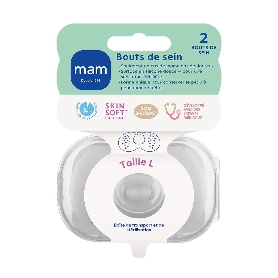 MAM Bout de Sein en Silicone