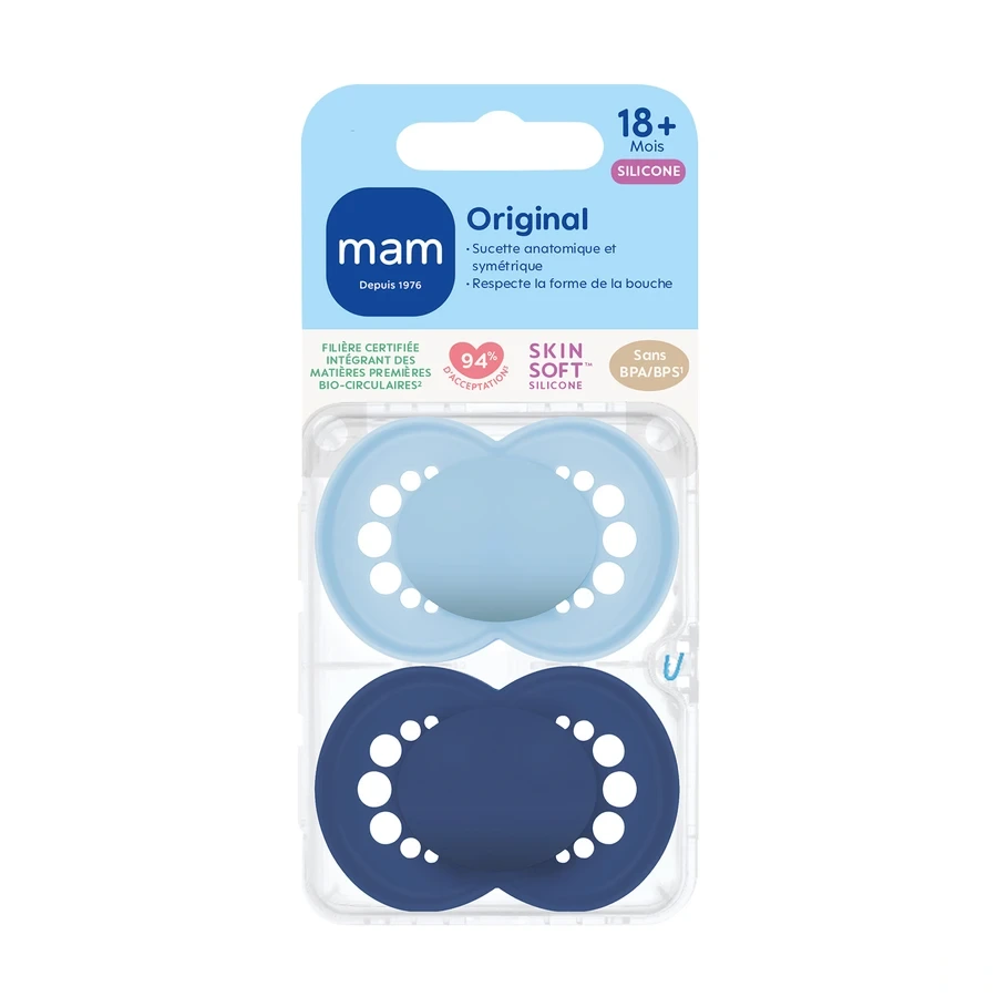 MAM Original Sucette Silicone 18 mois et +